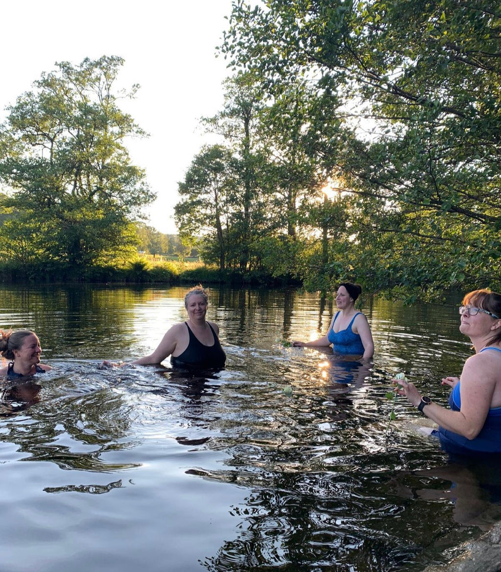 Wild swimming retreat day