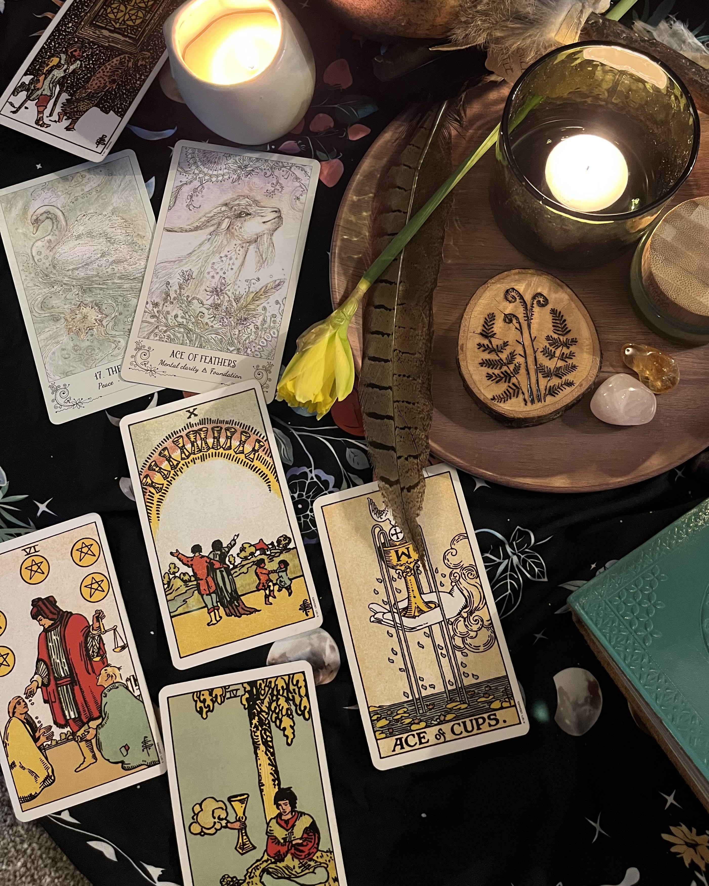 Seasonal Tarot Circle